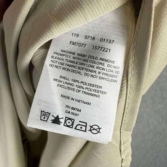 Columbia Mens XL Button Front PFG Blood N Guts Fishing Shirt Tan Omni Shield - Picture 7 of 8